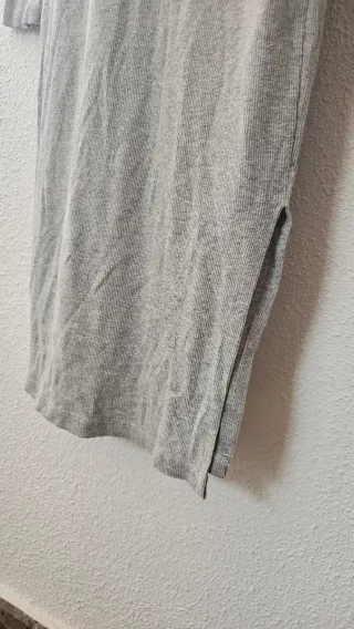 Vestido gris, talla única