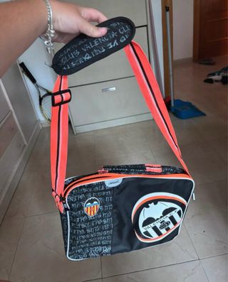 Bolsa neceser Valencia CF negra