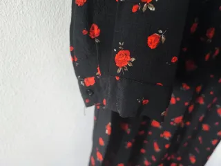 Vestido largo Pull and Bear estampado floral