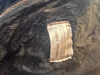 Abrigo de Invierno de Ante Genuino