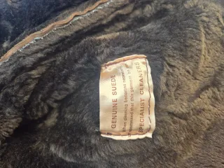 Abrigo de Invierno de Ante Genuino