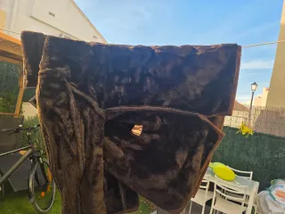 Abrigo de Invierno de Ante Genuino