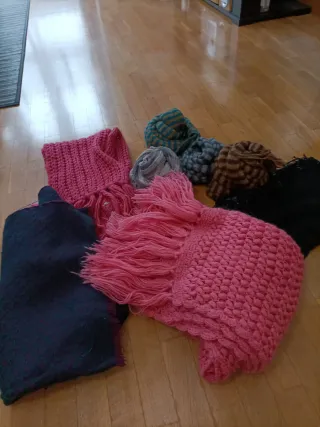 Confezione da 5 sciarpe da donna