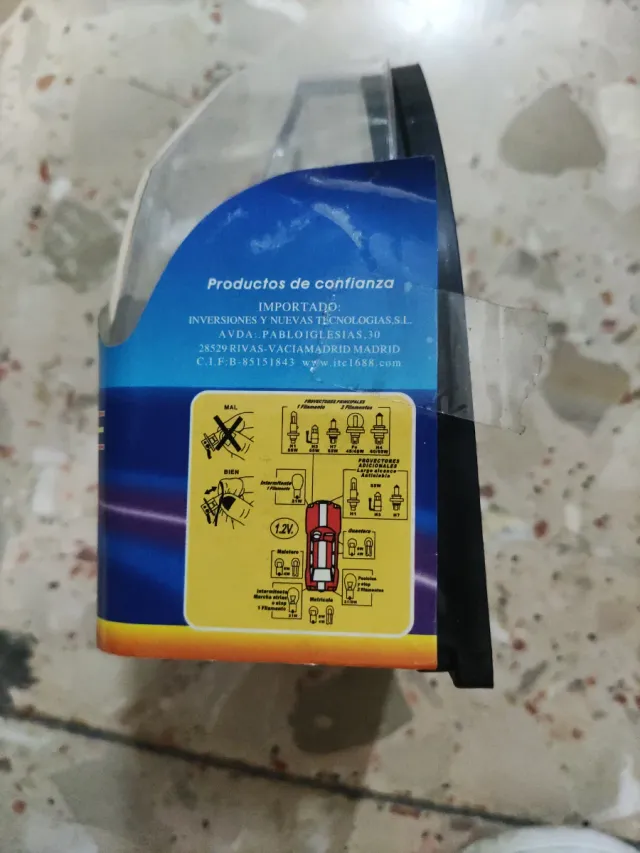 Bombilla H1 12V/55W H.I.D.