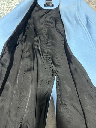 Abrigo Zara Azul Talla M