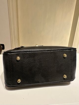 Borsa vera pelle Made in Florence Nera nuova
