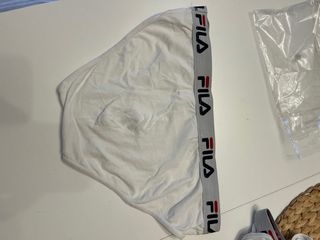 Lote 3 Slips Fila Gris y Blanco