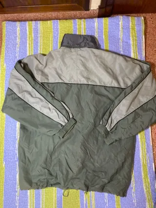Chaqueta Nike impermeable militar verde gris XL