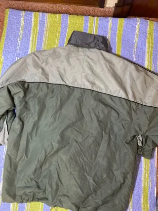 Chaqueta Nike impermeable militar verde gris XL