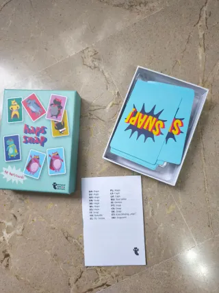 Juego de cartas Haps Snaps flying tiger