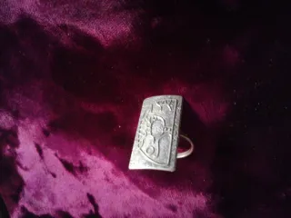 Anillo antiguo plata diseño