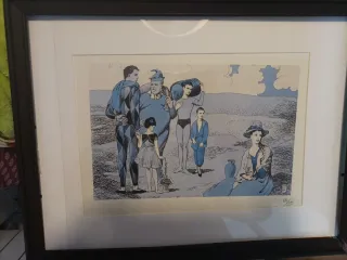 Cuadro Picasso Firmado y Numerado