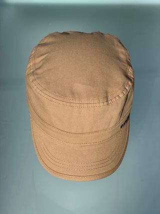 Gorra Stetson estilo militar beige