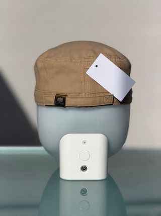 Gorra Stetson estilo militar beige