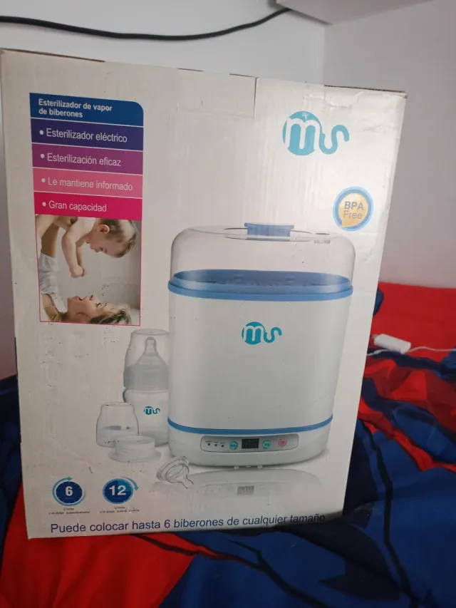 Esterilizador de vapor para biberones