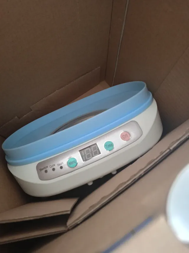 Esterilizador de vapor para biberones