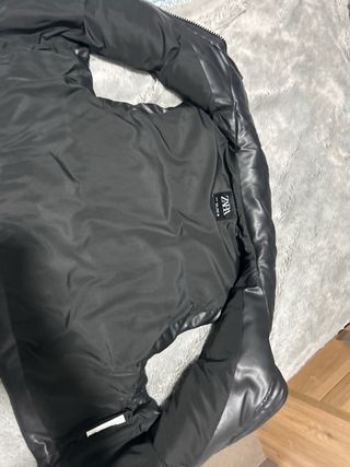 Chaleco Polipiel Corto Zara Talla M