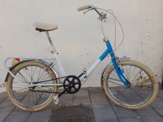 Bicicleta plegable antigua Dino