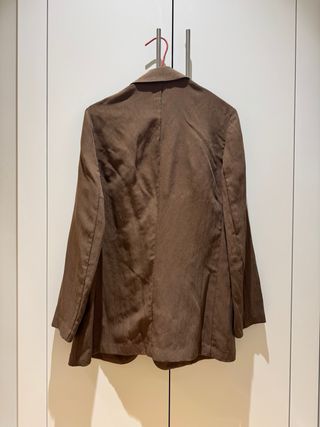 Americana Stradivarius marrón Talla XS