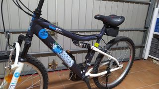 Bicicleta 24" Doble Suspensión Shimano
