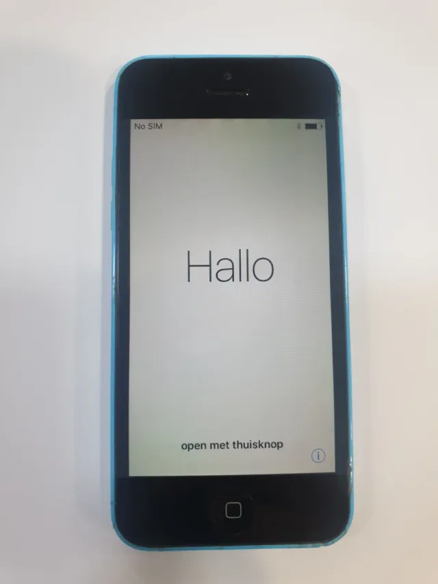 APPLE IPHONE 5C BLU *NON AGGIORNABILE