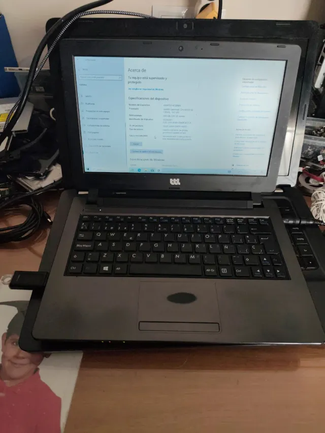 Portátil TTL W515PU Negro/Gris