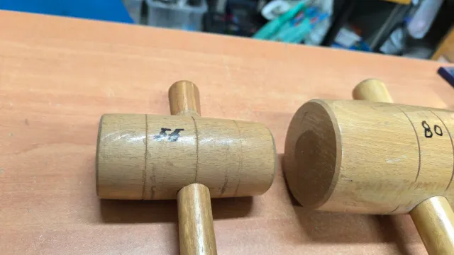 Mazos de madera para carpintero