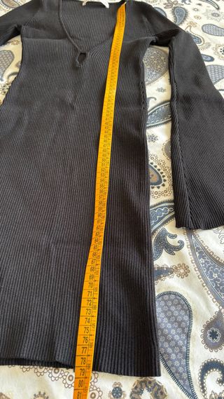 Vestido Bershka Negro Mini Talla XS