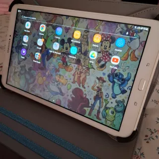 Tablet Samsung A2016 blanca