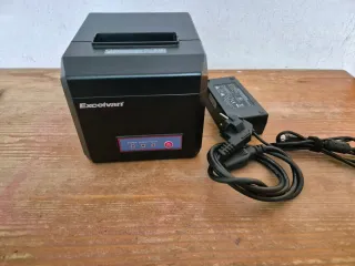 Impresora de tickets Excelvan Negra