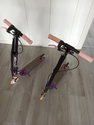 Patinete Oxelo MID 5 Morado