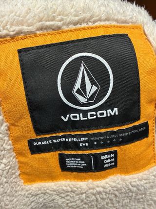 Parka impermeable Volcom naranja talla L