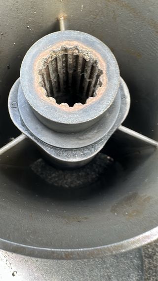 Hélice Evinrude Viper Inoxidable contrarotación