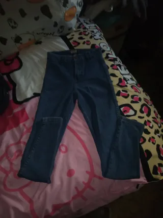 Pantalón tiro alto talla 34