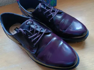 Zapatos Mustang Burdeos Oscuro Mujer