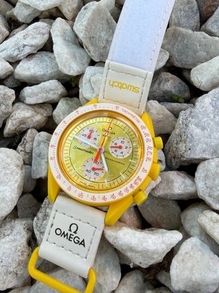 Omega x Swatch Mission To The Sun Amarillo