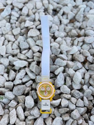 Omega x Swatch Mission To The Sun Amarillo
