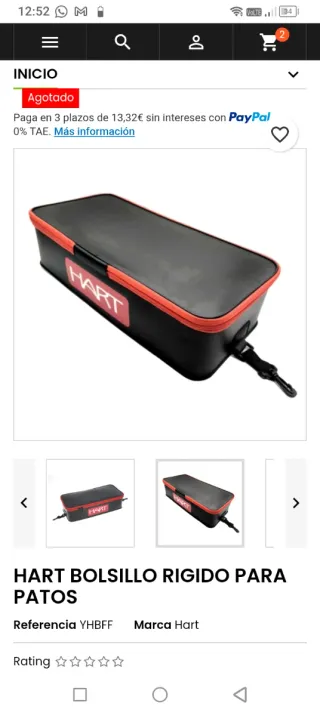 Bolsillo Rígido Hart para Patos