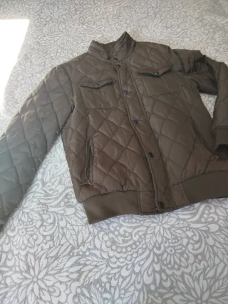 Chaqueta Bomber Acolchada Hombre