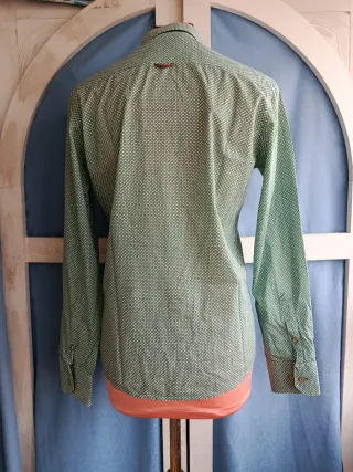 Camisa estampada verde