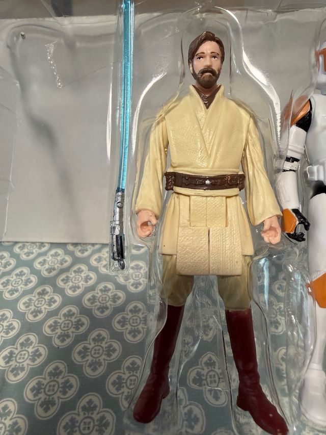 Confezione Figure Star Wars Cody e Obi-Wan Kenobi