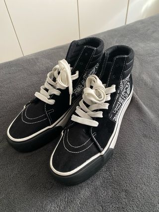 Zapatillas plataforma Bosanova (similar vans)