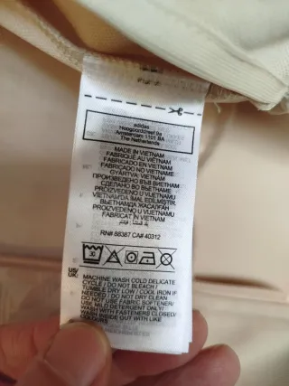 Chaqueta Adidas Y2K Vintage Beige