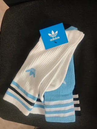 Pack 3 pares calcetines Adidas talla 38/42