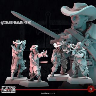 33Jb Los Mosqueteros del Acero Noble.