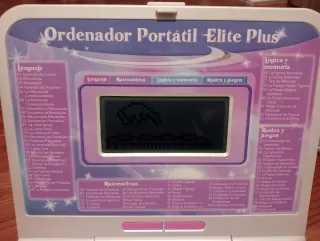 Ordenador Portátil Elite Plus Rosa y Blanco