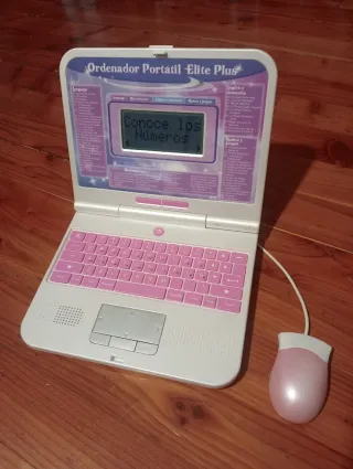 Ordenador Portátil Elite Plus Rosa y Blanco