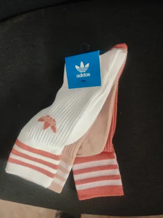 Pack 3 calcetines Adidas Talla 38-42