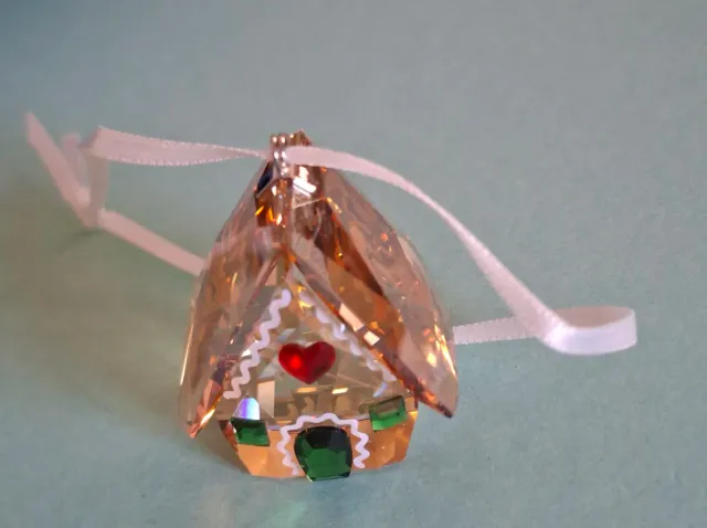 Adorno Casita Swarovski Navidad