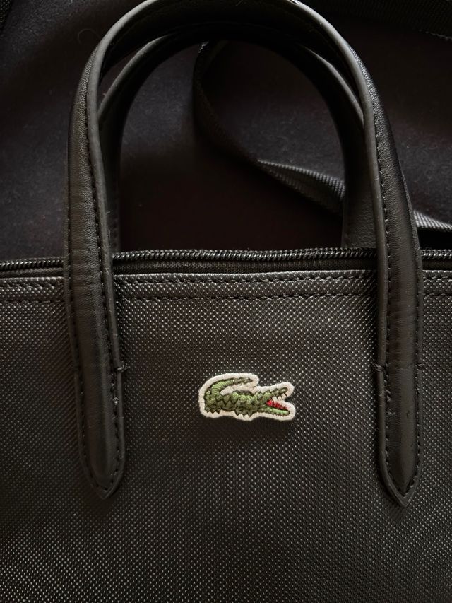 Borsa Tote Nero Lacoste